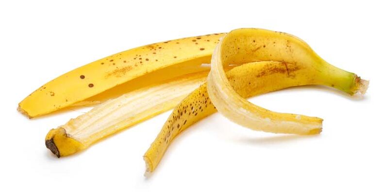Banana azala hanturaren aurkako efektua du